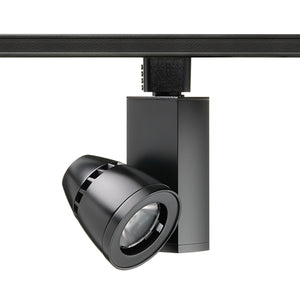 Juno Track Lighting T261LG2-3NBL Trac Master Fixture 16W Gen 2 Conix II Dimmable LED, 3000K Color Temperature, 85 CRI, Narrow Flood, Black Finish