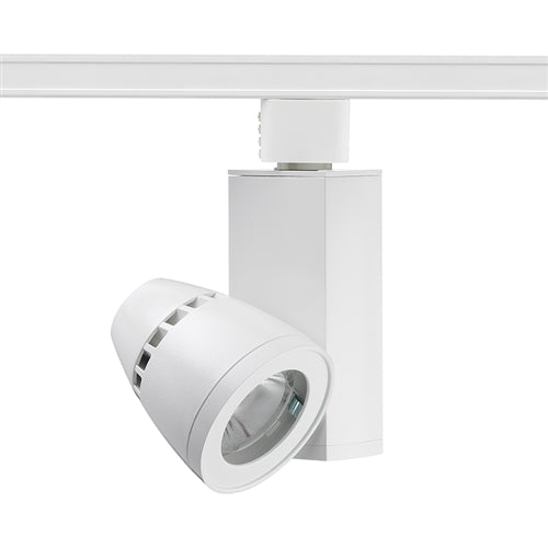 Juno Track Lighting T261LG2-4FWH Trac Master Fixture 16W Gen 2 Conix II Dimmable LED, 4000K Color Temperature, 85 CRI, Flood, White Finish