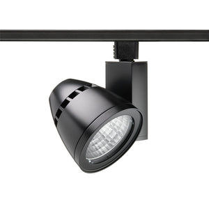 Juno Track Lighting T262L-35D-F-BL Conix II 24W Dimmable LED Track Fixture 3500K, Flood, Black Finish