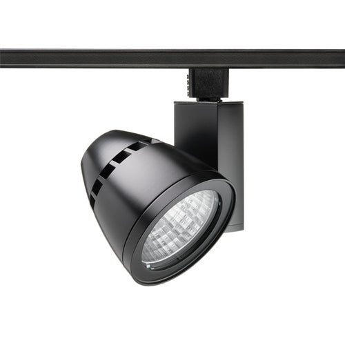 Juno Track Lighting T262L-4K-S-BL Conix II 24W Non Dimmable LED Track Fixture 4000K, Spot, Black Finish