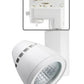 Juno Track Lighting T262L TEK G2 27K 90CRI PDIM NFL WH Conix II 24W Dimmable LED Track Fixture 2700K, Narrow Flood, White Finish