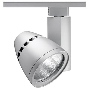 Juno Track Lighting T265LG2-3HCFSL Trac Master Fixture 36W Gen 2 Conix II Dimmable LED, 3000K Color Temperature, 90 CRI, Flood, Silver Finish