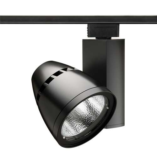 Juno Track Lighting T267L 27K 90CRI OFF SP BL Conix II 64W Non Dimmable 90 CRI LED Track Fixture 2700K, Spot, Black Finish