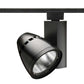 Juno Track Lighting T267L 30K 90CRI OFF FL BL Conix II 64W Non Dimmable 90 CRI LED Track Fixture 3000K, Flood, Black Finish