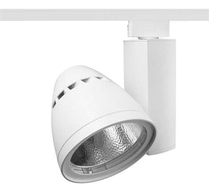 Juno Track Lighting T267L 30K 90CRI OFF NFL WH Conix II 64W Non Dimmable 90 CRI LED Track Fixture 3000K, Narrow Flood, White Finish