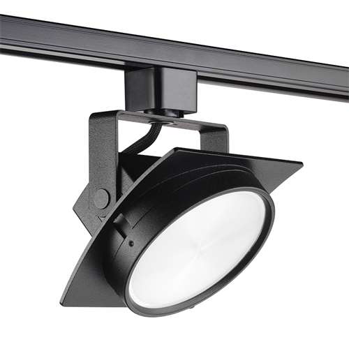 Juno Track Lighting T271L 35K ES PDIM NFL BL Arc 13W Dimmable LED Track Fixture 3500K, Narrow Flood, Black Finish