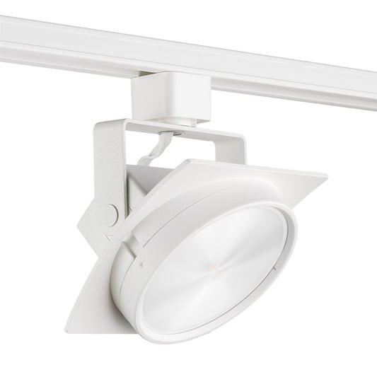 Juno Track Lighting T271L 27K ES PDIM NFL WH THCL1WH Arc 13W Dimmable LED Track Fixture 2700K, Enhanced Spectrum, Narrow Flood, Hexcell Louver, White Finish