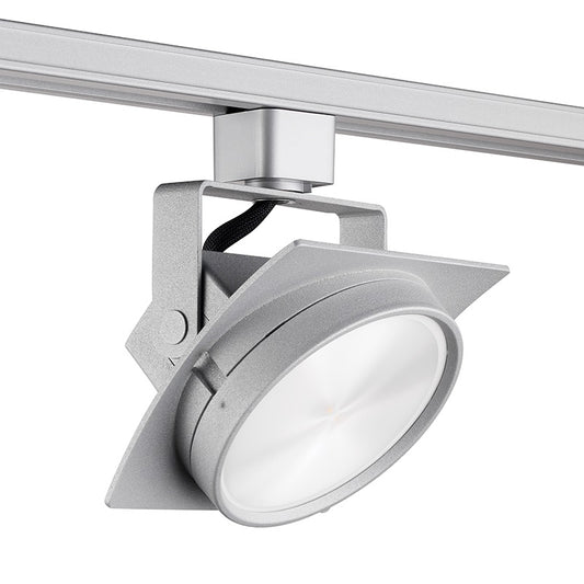 Juno Track Lighting T271L 27K 90CRI PDIM SP SL THCL1SL Arc 13W Dimmable LED Track Fixture 2700K, 92 CRI, Spot, Hexcell Louver, Silver Finish