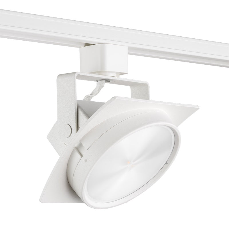 Juno Track Lighting T271L 35K 80CRI PDIM FL WH Arc 13W Dimmable LED Track Fixture 3500K, Flood, White Finish