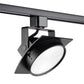 Juno Track Lighting T271L 30K 90CRI PDIM FL BL Arc 13W Dimmable LED Track Fixture 3000K, Flood, Black Finish