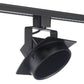 Juno T271L G2 35K 80CRI PDIM NFL BL THCL1BL Track Lighting Arc 9W Dimmable LED Track Fixture, 3500K, 80 CRI, Narrow Flood, Installed Louver, Black Finish