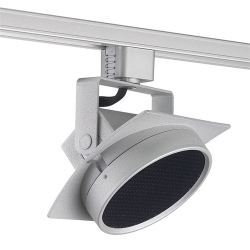 Juno Track Lighting T271L27KSHCLSL Arc 13W Dimmable LED Track Fixture 2700K, 85 CRI, Spot, Hexcell Louver, Silver Finish