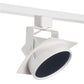Juno Track Lighting T271L3ESSHCLWH Arc 13W Dimmable LED Track Fixture 3000K, Enhanced Spectrum, Spot, Hexcell Louver, White Finish