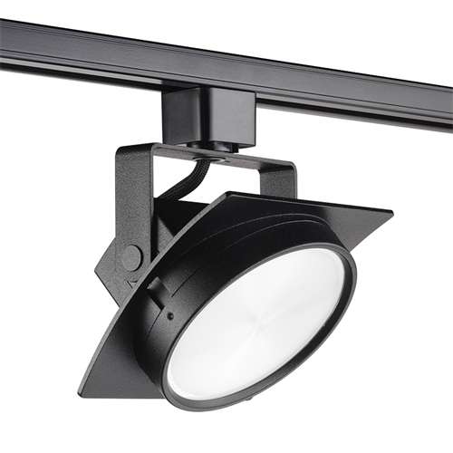 Juno T272L G2 40K 80CRI PDIM FL BL Track Lighting 15W Avant Garde Arc L Generation 2, 4000K Color Temperature, 80 CRI, Phase Dimmable, Flood, Black Finish