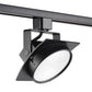 Juno Track Lighting T272L4KFBL Avant Garde Arc L 15W Dimmable LED Track Fixture, 85 CRI, 4000K, Flood, Black Finish