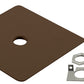 Juno Track Lighting T27BZ (T27 BZ) Outlet Box Cover, Bronze Color