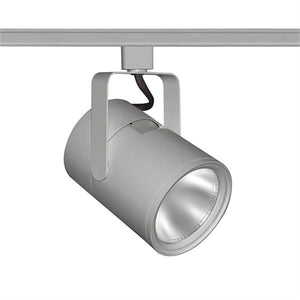 Juno T283L G2 27K 80CRI PDIM SP SL Track Lighting  26W Flat Back Cylinder LED Light, Juno Universal 120V Track Adapter, Gen 2, 2700K, 80 CRI, Phase Dimmable, Spot Distribution, Silver Finish