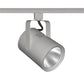 Juno Track Lighting T285L-4HCSSL Trac Master LED Classics 34W Flat Back Cylinder, 4000K Color Temperature, 90 CRI, Spot Beam, Silver Finish