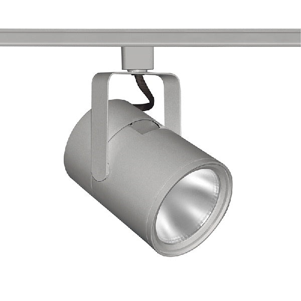 Juno Track Lighting T285L G2 30K 90 CRI PDIM FL SL Trac Master LED Classics 36W Flat Back Cylinder, 3000K Color Temperature, 90 CRI, Flood Beam, Silver Finish