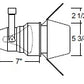 Juno Track Lighting T296SL (T296 SL) Studio II with Barn Doors - Line Voltage 150W PAR38, Silver Color