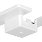 Juno Track Lighting T29WH (T29 WH) 1-Circuit Trac Master Floating Electrical Feed, White Color