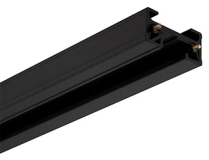 Juno Track Lighting T2BL (T 2FT BL) 2 ft Track - One Circuit Trac Master Line Voltage Track System, Black Color