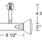 Juno Track Lighting T301BL (T301 BL) Standard Universal - Line Voltage, Black Color