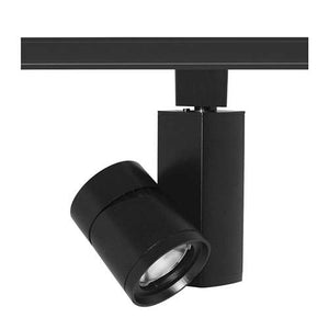 Juno Track Lighting T382L G2 35K 90CRI PDIM FL BL 19W Vertical Cylinder LED, 3500K Color Temperature, 90 CRI, Flood Beam Spread, Black Finish