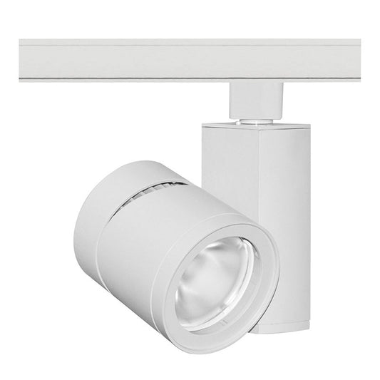 Juno Track Lighting T383L HTYPE 27K 90CRI PDIM WFL BL 24W Vertical Cylinder LED, 2700K Color Temperature, 90 CRI, Wide Flood Beam Spread, Black Finish