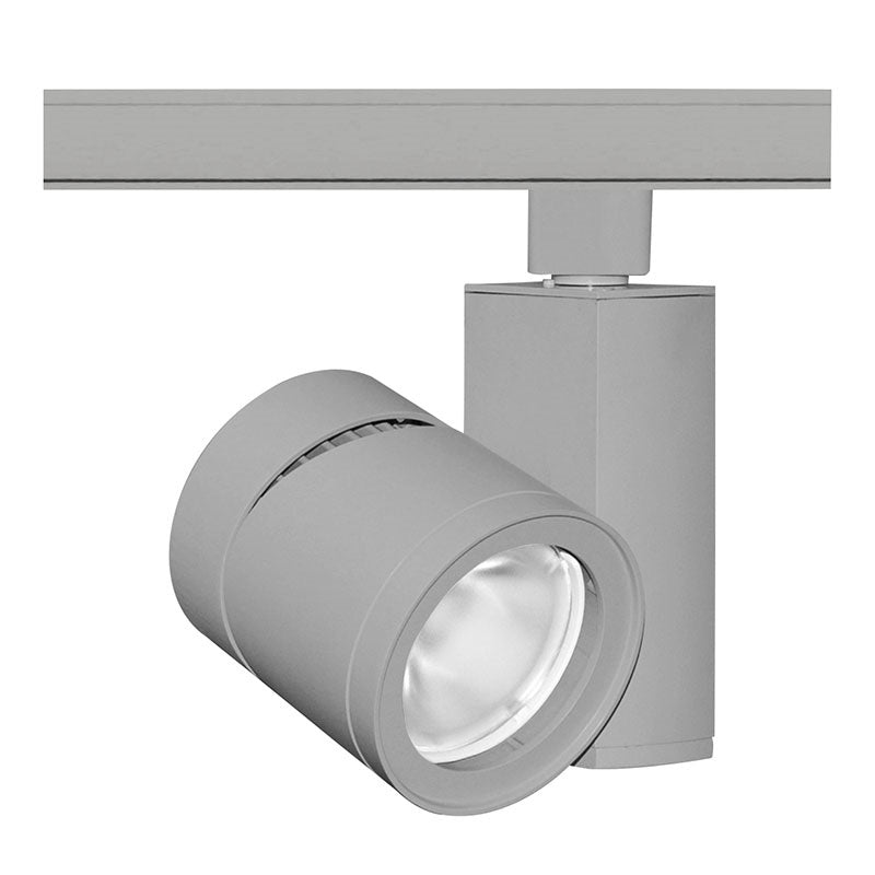 Juno Track Lighting T383L HTYPE 35K 90CRI PDIM SP WH 24W Vertical Cylinder LED, 3500K Color Temperature, 90 CRI, Spot Beam Spread, White Finish