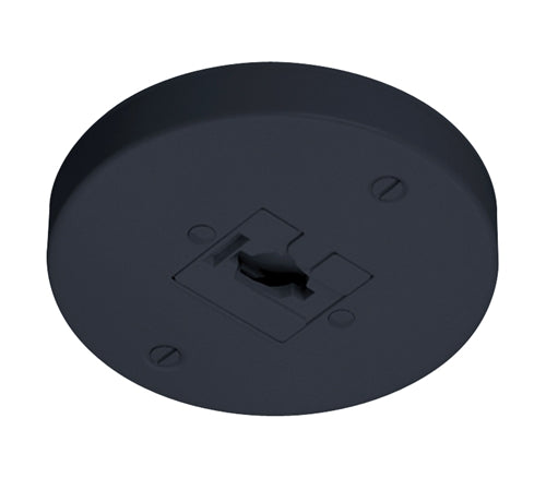 Juno Track Lighting T40N-BL (T40N BL) Monopoint Adapter 120V, Black Color