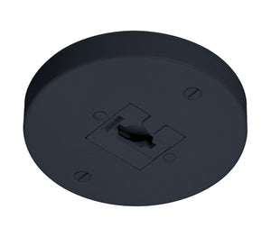 Juno Track Lighting T40N-BL (T40N BL) Monopoint Adapter 120V, Black Color