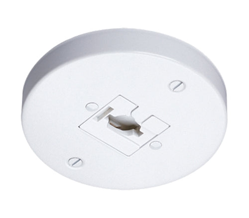 Juno Track Lighting T40N-WH (T40N WH) Monopoint Adapter 120V, White Color