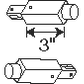 Juno Track Lighting T49SL (T49 SL) 1-Circuit Trac Master Track Continuation Kit, Silver Color
