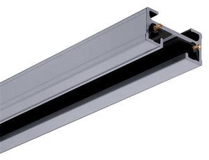 Juno Track Lighting T4SL (T 4FT SL) 4 ft Track - One Circuit Trac Master Line Voltage Track System, Silver Color