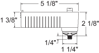 Juno Track Lighting T538QJSL 12V Solid State Electronic Transformer for Alfa Quick Jack Fixtures, Silver Color
