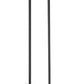 Juno Track Lighting T635-16-BL (T635 16IN BL) Trapezia - Line Voltage 75W PAR30 with 16" drop extension, Black Color