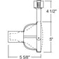 Juno Track Lighting T690WH (T690 WH) Open Back Gimbal - Line Voltage 250W PAR38, White Color