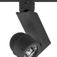 Juno Track Lighting T807BL (T807 BL) Slant Round Back Mesh - Low Voltage 50W MR16, Black Color