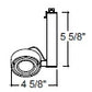 Juno Track Lighting T811BL (T811 BL) Uno - Low Voltage 75W MR16, Black Color