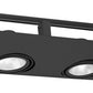 Juno Track Lighting T834T-BL Airfoil Trim for T834, Black Color