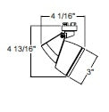 Juno Track Lighting T850SL (T850 SL) Facet - Low Voltage 20-50W MR16, Silver Color