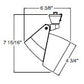 Juno Track Lighting T853SL (T853 SL) Facet - Line Voltage 35-75W PAR30, Silver Color