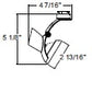 Juno Track Lighting T860SL (T860 SL) Mamba - Low Voltage 20-50W MR16, Silver Color
