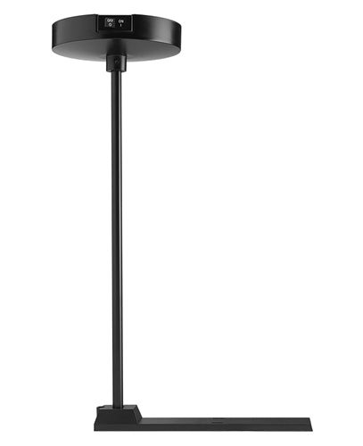 Juno Track Lighting T90CLF-18-BL (T90CLF 18IN BL) Trac Master Current Limiting Pendant Stem Kit for T-Bar Ceiling, 18 inch, Black Finish