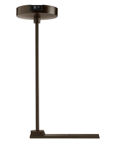 Juno Track Lighting T90CLF-18-BZ (T90CLF 18IN BZ) Trac Master Current Limiting Pendant Stem Kit for T-Bar Ceiling, 18 inch, Bronze Finish