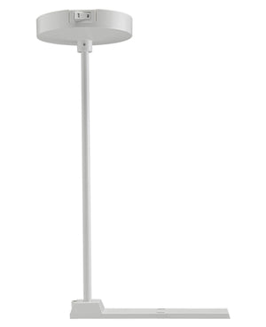 Juno Track Lighting T91CLF-12-WH (T91CLF 12IN WH) Trac Master Current Limiting Pendant Stem Kit for Rigid Ceiling, 12 inch, White Finish