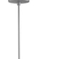 Juno Track Lighting T91CLF-36-SL (T91CLF 36IN SL) Trac Master Current Limiting Pendant Stem Kit for Rigid Ceiling, 36 inch, Silver Finish