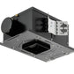 Juno Aculux TC943SQ ELV 277 Recessed Lighting 3 inch Low Voltage New Construction Standard Square Adjustable Housing with 277V Electronic Transformer