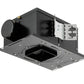 Juno Aculux TC943SQ-CP  Recessed Lighting 3-1/4 inch Low Voltage New Construction Standard Square Adjustable Housing with 120V Magnetic Transformer and Chicago Plenum
